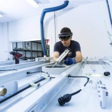 Augmented reality helps build aircraft tanks