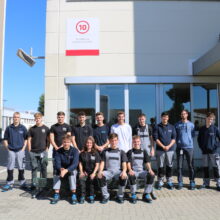 The new apprentices are ready to take off